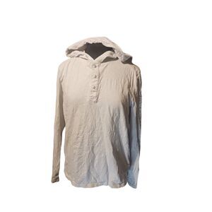 Calvin klein medium long sleeve Hooded tee shirt ×2